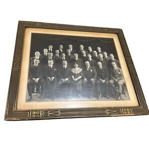 Santa Fe Atchison Topeka Railroad
Employees Inspection Dept Photo 1922 Framed